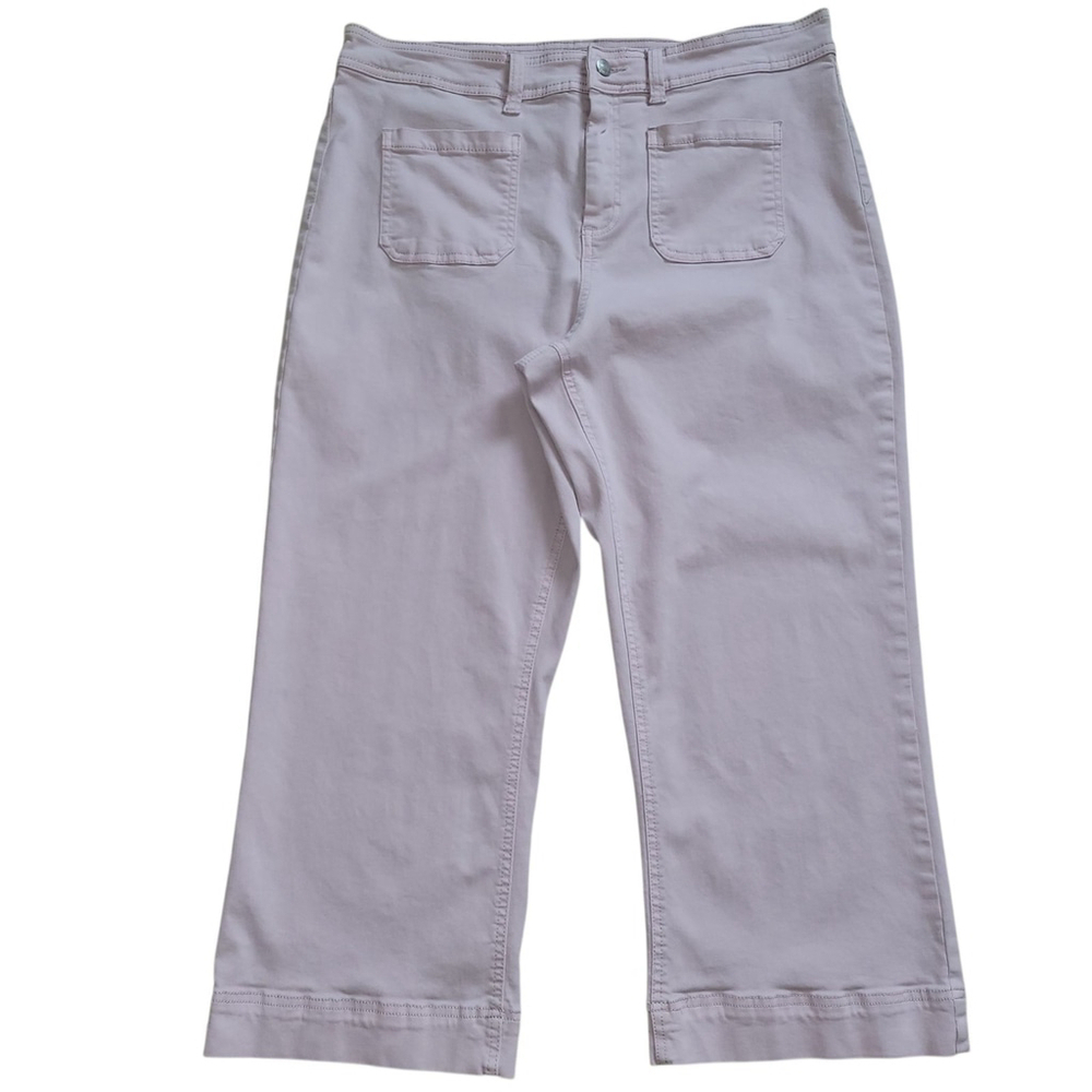 Buffalo David Bitton Bridgette High-Rise Soft Strech Crop Pant 16/36 Women